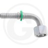 PN 10 DKOL M18x1.5 90° (12L) cynk-nikiel