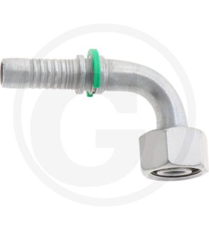 PN 12 DKOL M22x1.5 90° (15L) cynk-nikiel