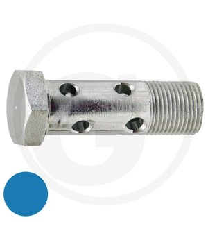 Dwustronna śruba drążona BSP 1/8"