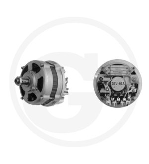 Alternator 28 V / 40 A 0410 3903, 0118 0650, 4110476A, 0118 0662, 0118 2438, 0118 3441, 0117 9756, MG 114