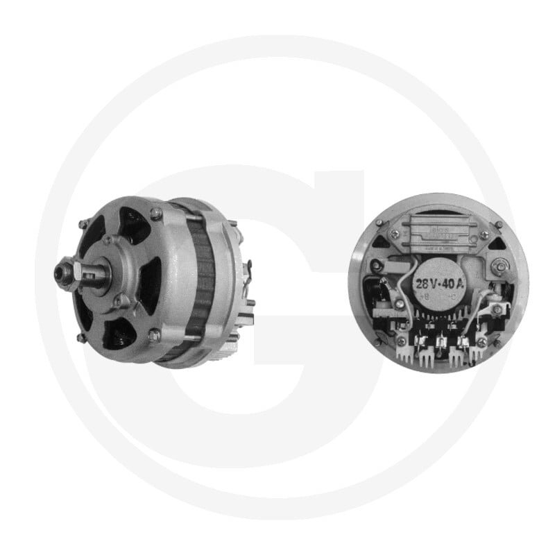 Alternator 28 V / 40 A 0410 3903, 0118 0650, 4110476A, 0118 0662, 0118 2438, 0118 3441, 0117 9756, MG 114
