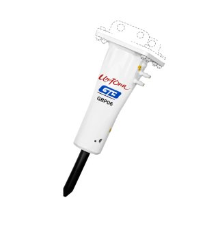 MŁOT HYDRAULICZNY WYBURZENIOWY DO MINIKOPARKI GBP35
