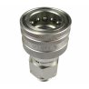 Szybkozłącze hydrauliczne gniazdo M18x1.5 gwint zewnętrzny EURO (9100818G) (ISO 7241-A) Waryński