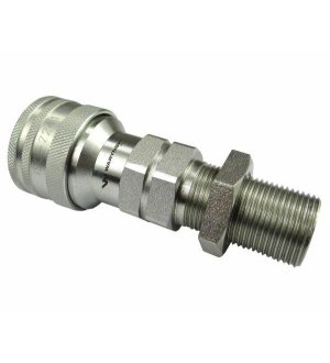 Szybkozłącze hydrauliczne gniazdo long M22x1.5 gwint zewnętrzny EURO (9100822GL) (ISO 7241-A) Waryński