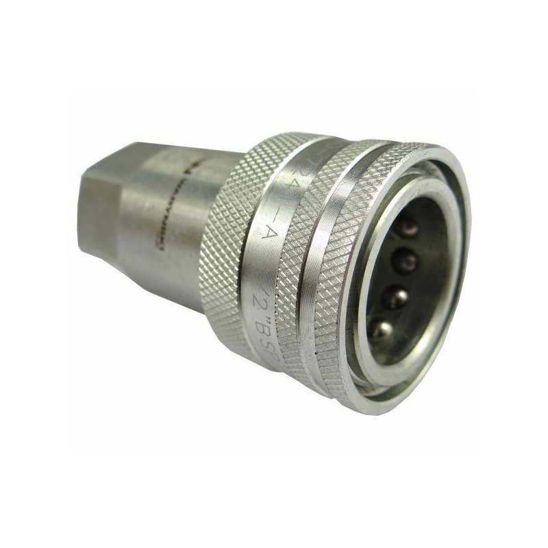 Szybkozłącze hydrauliczne gniazdo G1/2"BSP gwint wewnętrzny ISO 7241-A Waryński