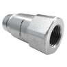 Szybkozłącze hydrauliczne suchoodcinające wtyczka G3/8"BSP gwint wewnętrzny ISO16028 Waryński