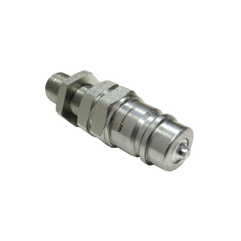Szybkozłącze hydrauliczne wtyczka long M18x1.5 gwint zewnętrzny EURO (9100818W) (ISO 7241-A) Waryński