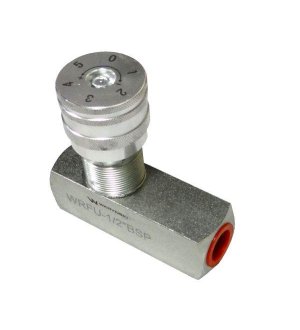Zawór dławiąco-zwrotny WRFU 90 1/2"BSP Waryński