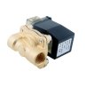 Elektrozawór 2N15 1/2" 24V DC NC (normalnie zamknięty) EPDM komplet z cewką i wtykiem