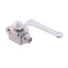 Zawór kulowy hydrauliczny 2-drogowy 2/2 M18x1.5 12L z otworami mocującymi 500 bar Waryński