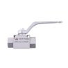 Zawór kulowy hydrauliczny 2-drogowy 2/2 - 1/2"BSP z otworami mocującymi 500 bar Waryński