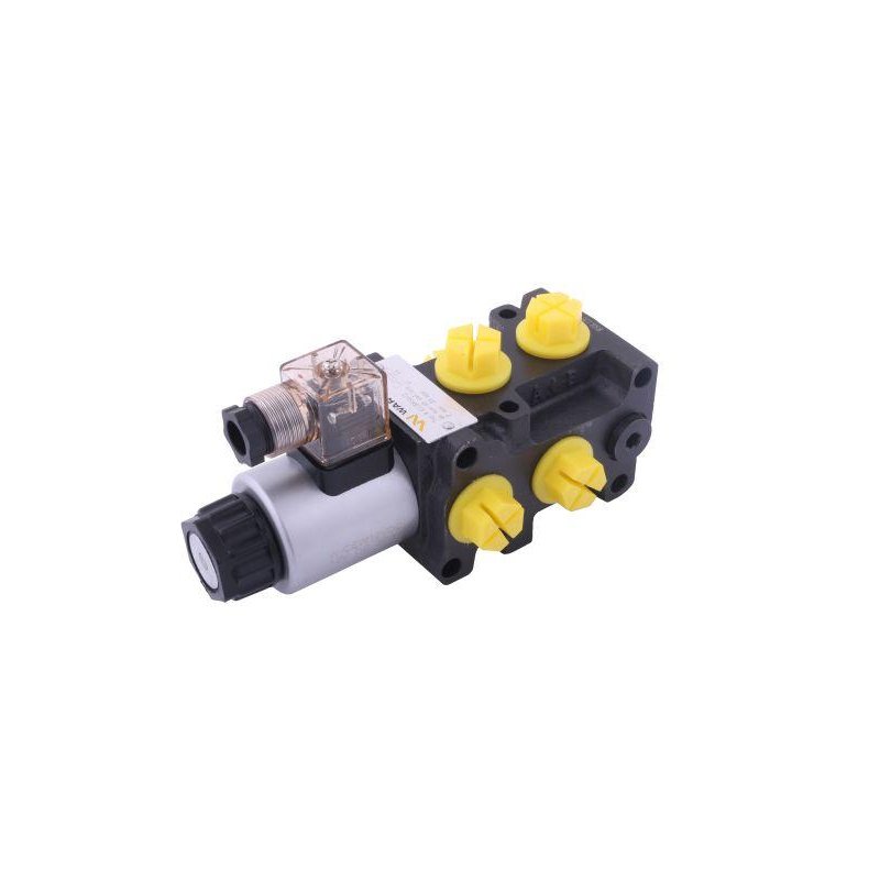 Dzielnik, zawór, elektrozawór kierunkowy elektromagnetyczny kontroli W-E12DVS6/2 (DVS6/50L) G1/2" 50L Waryński
