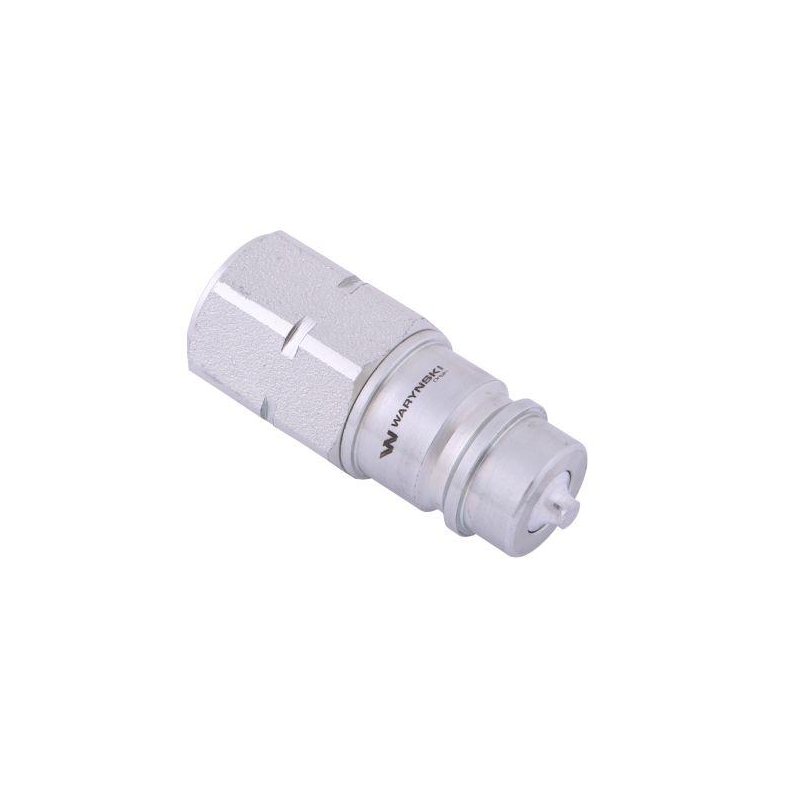 Szybkozłącze hydrauliczne wtyczka M18x1.5 gwint wewnętrzny EURO (ISO 7241-A) Waryński
