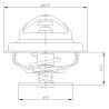 Termostat C-385 6-cylindrowy ORYGINAŁ URSUS