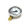 Manometr glicerynowy M63 0-10 bar dolne przyłącze G1/4" POLMO