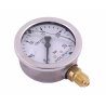 Manometr glicerynowy M63 0-25 bar dolne przyłącze G1/4" POLMO