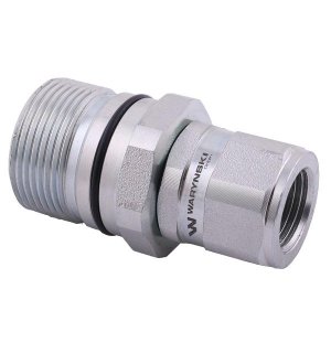Szybkozłącze hydrauliczne skręcane gniazdo G1/2"BSP gwint wewnętrzny 300bar Waryński