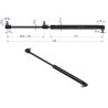 Siłownik szyby przedniej L max. 340mm 65499072 DIETEG POLMO
