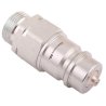 Szybkozłącze hydrauliczne wtyczka z eliminatorem ciśnienia M22x1.5 gwint zew. EURO (9100822W) (ISO 7241-A) Waryński