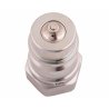 Szybkozłącze hydrauliczne wtyczka z eliminatorem ciśnienia G1/2"BSP gwint wew. ISO 7241-A Waryński
