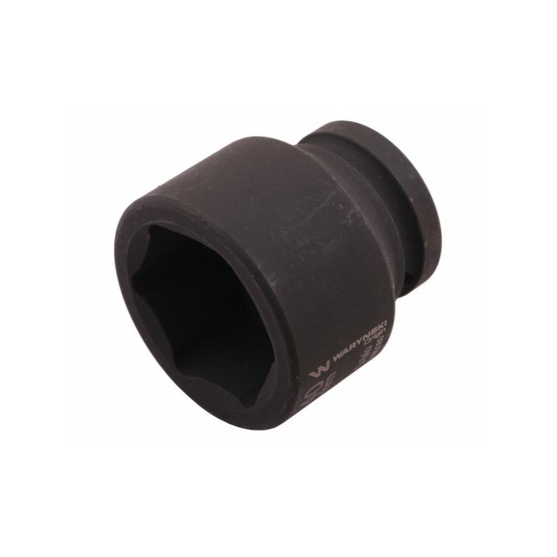 Nasadka udarowa sześciokątna 3/4". 45 mm. CrMo. DIN 3129. Waryński