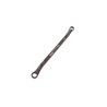 Klucz oczkowy odsadzony 10 x 11 mm. CrV standard ASME B107.9 Waryński
