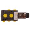 Dzielnik. zawór. elektrozawór kierunkowy elektromagnetyczny kontroli W-E38DVS6/2 (DVS6/50 L/MIN) G3/8" 50L (24V DC) Waryński