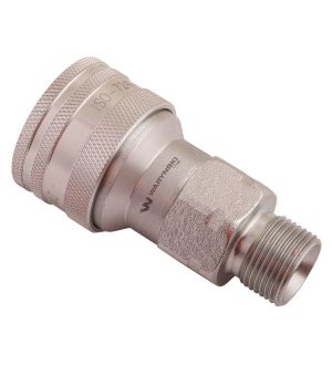 Szybkozłącze hydrauliczne gniazdo M20x1.5 gwint zewnętrzny EURO (ISO 7241-A) Waryński