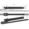 Klucz łańcuchowy do filtrów -140mm Waryński