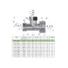 Trójnik hydrauliczny niesymetryczny metryczny BBA M12x1.5 06L (XEVL) Waryński ( sprzedawane po 2 )
