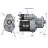 Rozrusznik z reduktorem typu Magneton 9144820 Deutz-Fahr Blue Line EXPOM KWIDZYN