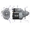 Rozrusznik z reduktorem typu Magneton 9142742 C-385 Blue Line EXPOM KWIDZYN