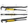 Szczypce nastawne szwedzkie do rur szczęki typ 90° o rozstawie max 55mm 1.5" długość 425mm Waryński
