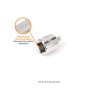 Redukcja F 1/4"-M 1/2", CR-V, Teger