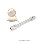 Przedłużka do nasadek 1/4" giętka 150 mm, CR-V, Teger