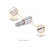 Klucz nasadowy 1/4" z bitem TORX T30x37 mm, S2/CR-V, Teger