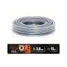 Żyłka tnąca do podkaszarek HEAVY DUTY (z rdzeniem) / Okrągła / 3.0 mm / 15 m Extreme / TEGER