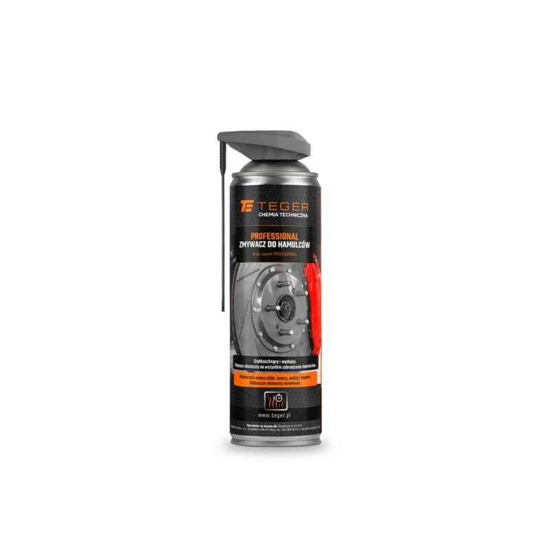Zmywacz do hamulców PROFESSIONAL z aplikatorem EVO, 500ml, Teger