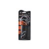 Zestaw kluczy imbusowych, TORX T10-T50 - DŁUGIE 9szt, Teger