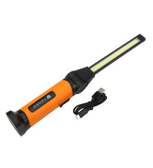 Lampa warsztatowa, LED COB łamana z przegubem 1120lm 4000 mAh, Teger