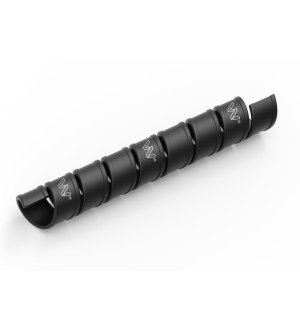 Osłona spiralna HDPE ochronna na węże i przewody SGX-32 (Zakres: 26-33mm) czarna Waryński, (sprzedawane po 25)