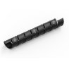Osłona spiralna HDPE ochronna na węże i przewody SGX-32 (Zakres: 26-33mm) czarna Waryński, (sprzedawane po 25)