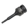 Nasadka udarowa 1/2", imbusowa 4mm hex H4 ze stali CrMo, Waryński