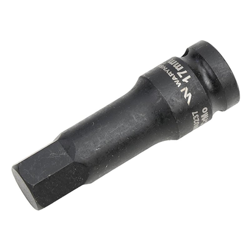 Nasadka udarowa 1/2", imbusowa 17mm hex H17 ze stali CrMo , Waryński