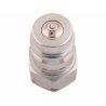 Szybkozłącze hydrauliczne wtyczka z eliminatorem ciśnienia M18x1.5 gwint zew. EURO (9100818W) (ISO 7241-A) Waryński