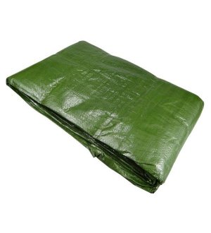 Plandeka WZMOCNIONA 4x5m (zielona) gramatura 90g/m2