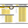 Koło zębate hartowane tarcza 12B-1 (R1 3/4) Z-13 Waryński