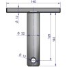 SWORZEŃ WIDŁAKA ZACZEPU POLOWEGO URSUS 46664030 46.66.403.0 C C-360
