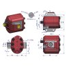 POMPA HYDRAULICZNA PODNOŚNIKA WZMOCNIONA HYLMET URSUS 46546310W C-360