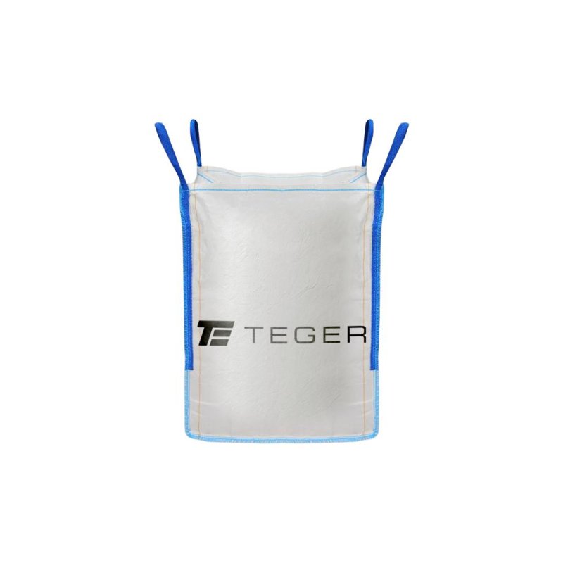 Worek BIG BAG 1000kg. 90 x 90 x 120. 4 uchwyty. Góra otwarta/ Dół zamknięty /TEGER